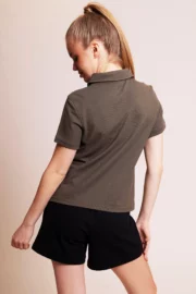 Damska Khaki Polo Pike 5